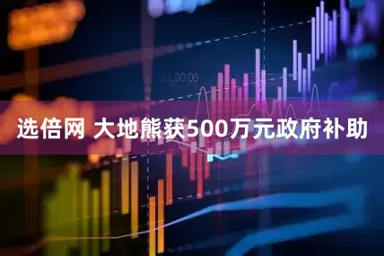 选倍网 大地熊获500万元政府补助